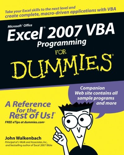 [B.E.S.T] Excel 2007 VBA Programming For Dummies D.O.C