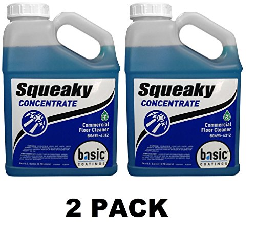 2 Pack Squeaky Concentrate Commercial/Residential Hardwood Floor Cleaner