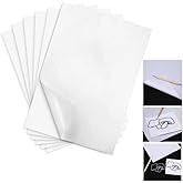 Yesallwas 50 Sheets White Carbon Transfer Paper Tracing Copy Paper, Idea for Wood/Paper/Canvas and Other Art Surfaces Tracing