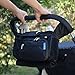 Stroller Organizer Bag for Baby Strollers - 2 Deep Non-spill Baby Bottle Holders - Collapsible Mesh Bag - Adjustable Straps - Water Resistant Baby Bag