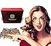 Wisteria Beaute Luxury 24k Gold Anti-Aging Eye Masks, Under Eye Patches/Under Eye Masks for Puffy Eyes & Under Eye Bags Treatment, Improves Elasticity (15 Pairs)
