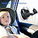 LEMOISTAR 5V USB Car Fan & Desk Fan, 360 Rotatable Car Cooling Fan with Strong Suction Cup, 4 Speed Strong Wind, Super Quite, Car Air Cooling Fan for Sedan, SUV, Truck, Auto Vehicles(Only USB Powered)