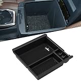 SNBLO Car Center Console Armrest Box Glove Box Secondary Storage Console Organizer Insert Tray For Toyota Tacoma 2016-2017