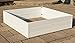 Nuvue Products 26007 Raised Garden Bed, 44.5″ x 44.5″ x 11.5″, Whitethumb 2