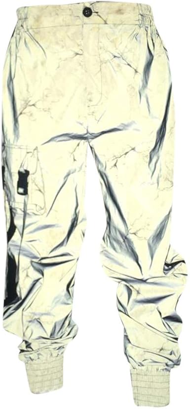 reflective cargo pants mens