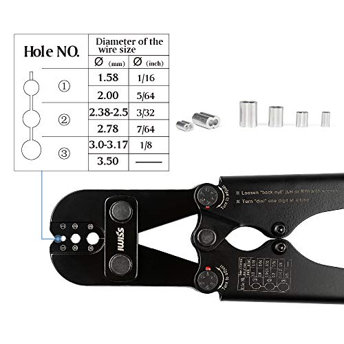1 IWISS+Crimping+Aluminum+Sleeves+Ferrules