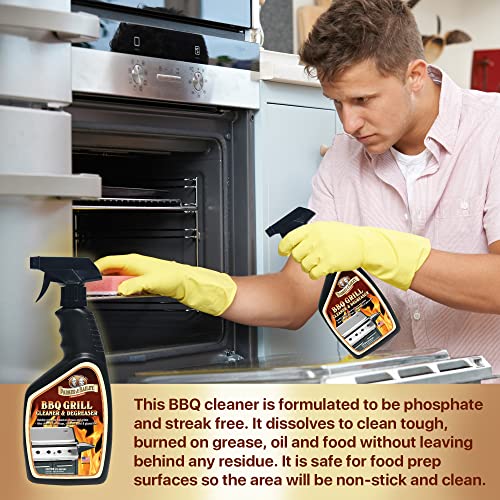 Parker & Bailey Grill Cleaner and Degreaser BBQ Grill Cleaner Degreaser Cleaner Heavy Duty