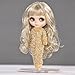 Jili Online 1/6 Lovely Bear Clothes Outfit with Hat Doll Dress for 12'' Blythe Doll Dress Up Clothes Accessories Kids