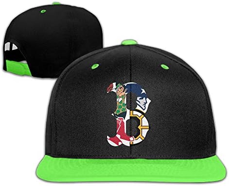 DHome B Sox Running Child Hip Hop Caps KellyGreen