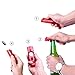 Vpang 2 Pcs Plastic Cap Gun Beer Bottle Opener Cap Shooters Launchers for Party Drinking Game (Gray)