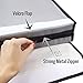 Fireproof Bag 2000°F Document Holder Waterproof Bags - Peace of Mind Security - Foldable for Fire Safe Box or Grab n Go Organizer for Money Battery Cash Legal Passport (15
