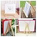 Sugars Portable Wooden Tripod Tabletop Display Small Easel for Sketching Painting Small Artist Easel Phase Frame 9 inch 9-inch 9