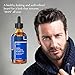 Beard Oil, Anjou 100% Pure, Natural Leave-In Conditioner with Vitamin E, Moroccan Argan Oil, Jojoba Oil for Repairing Damaged Hair (2 fl. Oz)