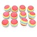 Yonisun Pack of 12 Colorful Soft Foam Rainbow Play Balls for Pet Cat