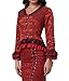 Women's Victorian Steampunk Corset Blazer Jacket for Wedding Red Size L