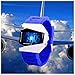 Kids Men's Digital Sport Watch Warcraft Fighter Multi Function for Age Above 12 LED 50M Outdoor Waterproof Electronic Analog Quartz Silicone Wrist Watches for Kids Toddler Boys Men (Blue)