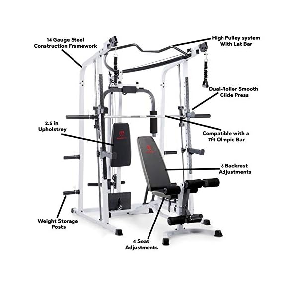 Marcy MD-5191 Smith Cage Home Gym - Image 5