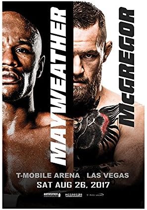 Mayweather VS McGregor Key Art Poster