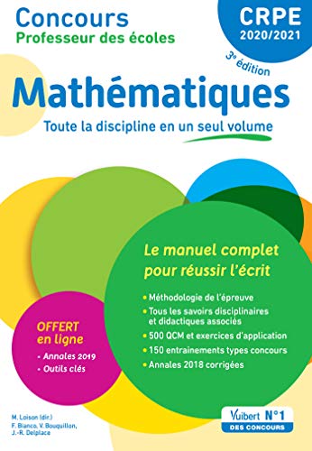 Mathématiques - CRPE : Le manuel complet pour réussir l'écrit by 
