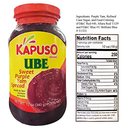 Filipino Ube Bundle Giron Foods Powdered Purple Yam, Kapuso Sweet