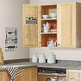 RoomMates Cooking Conversions Peel and Stick Wall Decals, ,