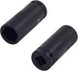 DAYUAN 1/2 Drive Impact Deep Socket Set 10Pcs 10-24mm Cr-Mo Steel Automotive DIY view 4