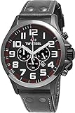 TW Steel Pilot Chronograph Grey Dual Titanium PVD Mens Watch TW423