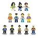 THS8 Minifigures Set of 28 Figures Building Bricks Community Mini People and Accessories