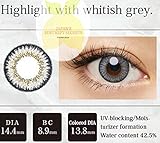 Women Multicolor Cute Charm and Attractive Fashion Contact Lenses Cosmetic Makeup Eye Shadow - Grey