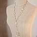 Cafurty Fashion Women Pearl Flower Sweater Chain Long Pendant Necklace New Jewelry