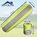 Whalek Self Inflating Sleeping Pad Lightweight Foam Padding and Superior Insulation Great for Hiking & Camping Thick Outer Skin Backpacking