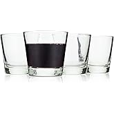 HISTORY COMPANY Ombra di Vino – Italian Stemless Wine Glasses Inspired by Venetian Tradition, 4-Piece Set (Gift Box Collection)