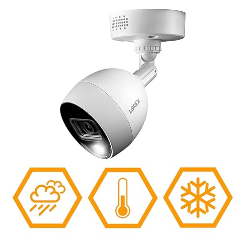 Lorex 4K Security Camera System with 12 Analog Active Deterrence