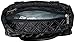 Sachi Fashion Insulated Lunch Bag, Black Quilted