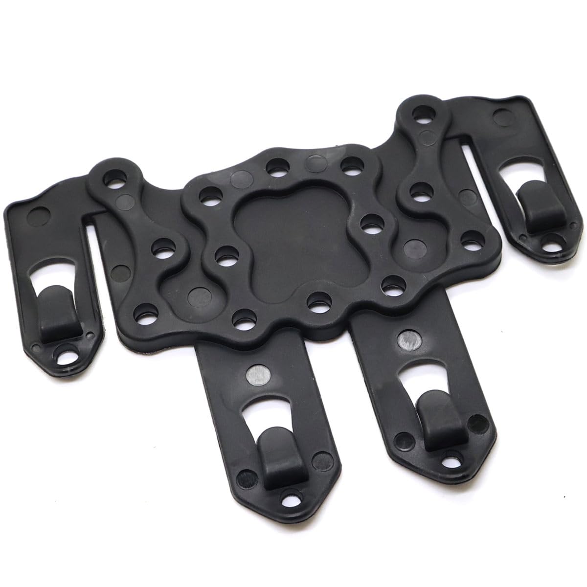 Hard Pistol Holster Platform MOLLE Fitting Adapter Attachment Airsoft Serpa CQC (Black)