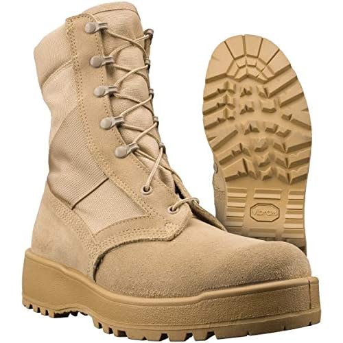 women's slip resistant combat boots