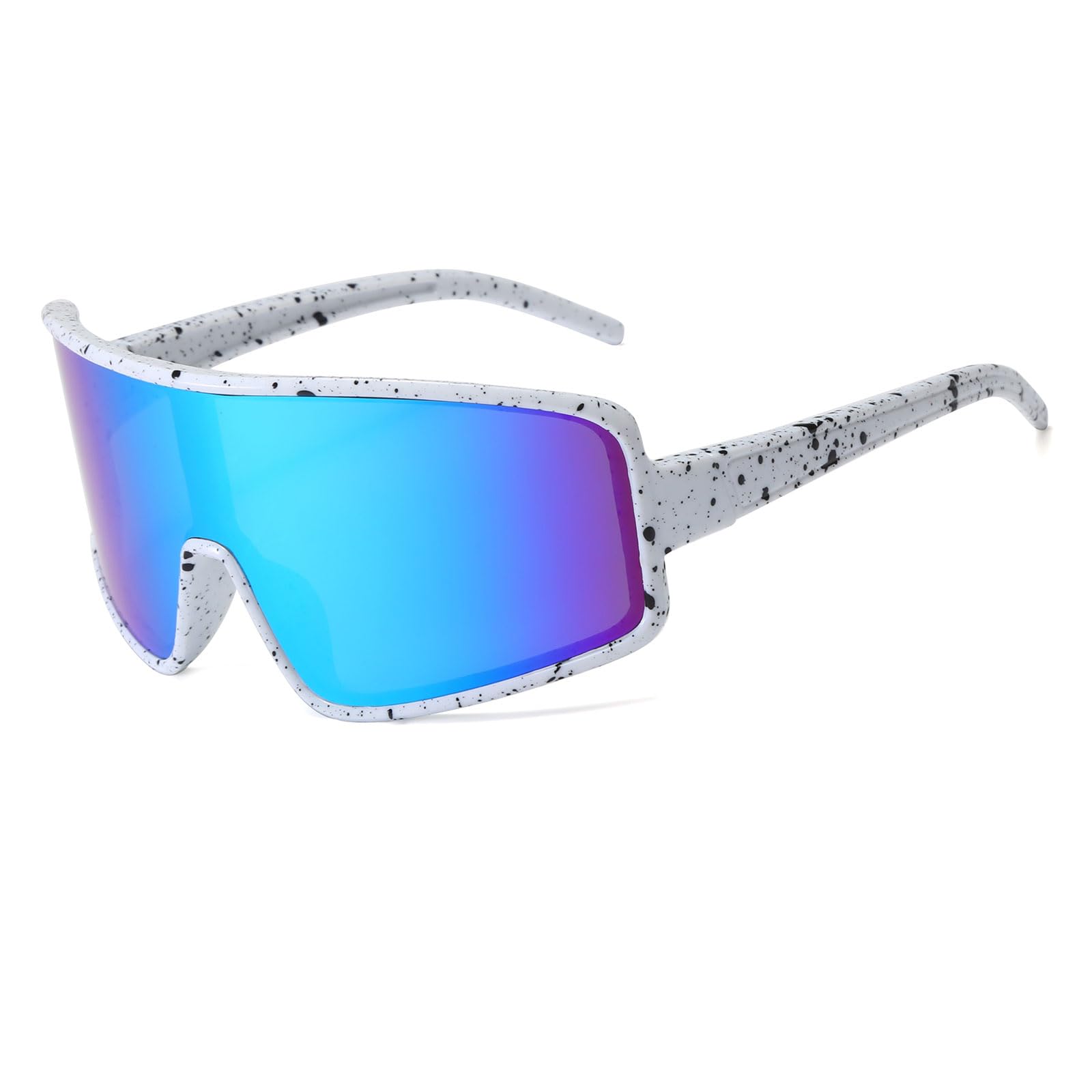 LJCZKA Sports Sunglasses Men Women Cycling Glasses Sports Glasses Cycling MTB with UV Protection Baseball Running Golf