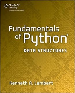 Fundamentals Of Python Data Structures Lambert Kenh In Books