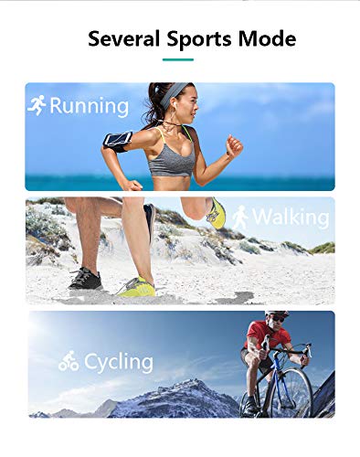 wonlex Custom Fitness Tracker with Heart Rate Monitor Blood Oxygen Blood Pressure, Waterproof Activity Tracker with Sleep Monitor, Swim Step Calories, Multiple Sport Modes Men Women(Gold)