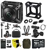 Nikon Keymission 360 Wi-Fi 4K Action Camera with 64GB card and Adventure Kit