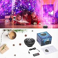 ZZYYZZ LED Star Night Light Proyector Ocean Wave Proyector Luz con ...