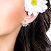 Ear Stud Crawler Earrings Cuff Climber Ear Wrap Pin Cute Women Vine Chandelier Rhinestone Clip on Jewelry Rose Gold