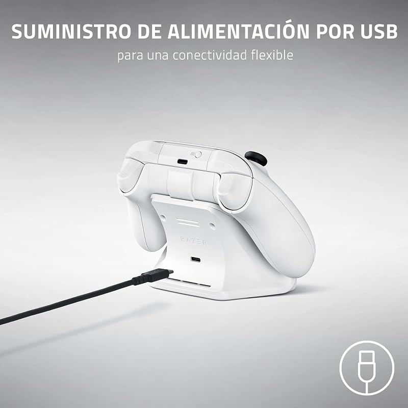 Universal Quick Charging Stand (Pulse Red) - Soporte de Carga rápida para los mandos de Xbox (Carga rápida, compatibilidad Universal para mandos nuevos y Antiguos) Rojo