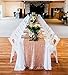 B-COOL Choose Your Sizes Rose Gold Sequin Table Runner Overlay Sparkly Glitz Sequined Table Linen 14 by80