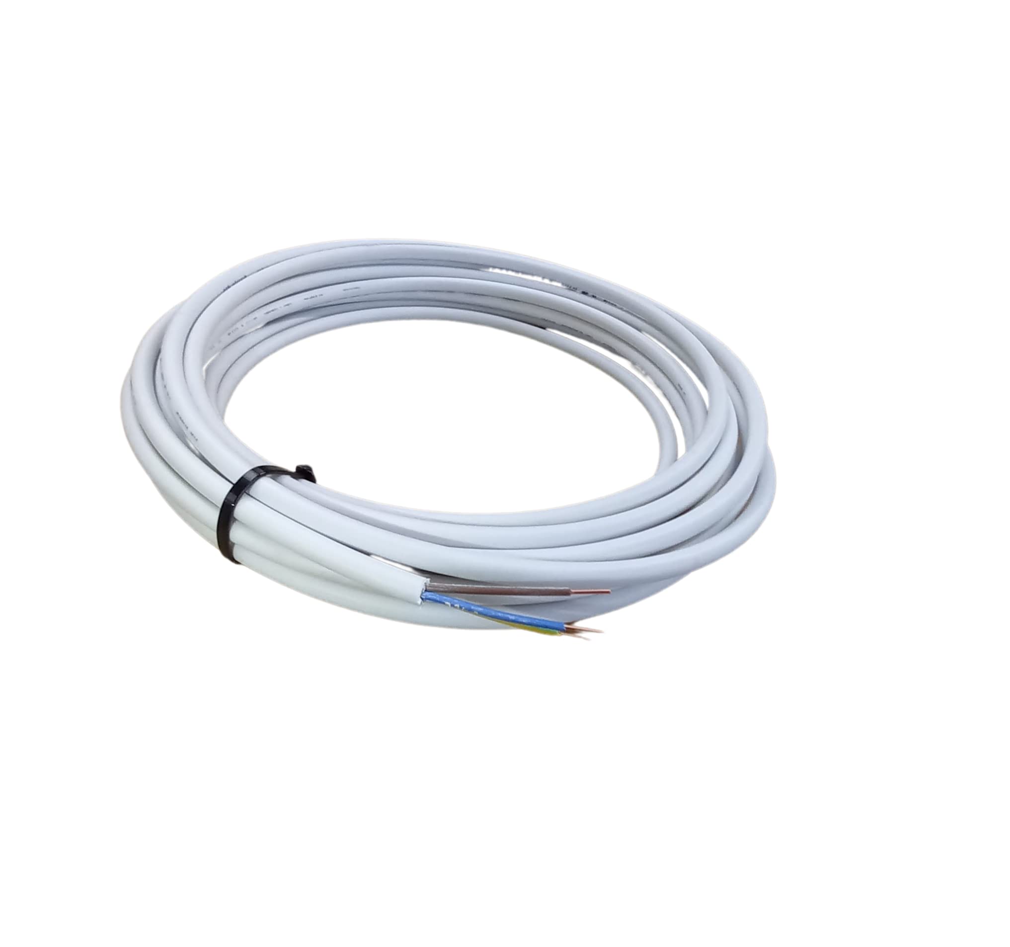 Ali's DIY NYM-J Electrical Moisure Resistant Sheathed LSF (Low Smoke & Fumes) Cable 2.5mm² 3 Core - 5 Metre Custom Cut Length