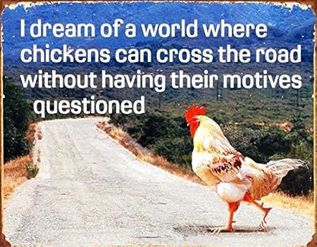 Amazon.com: Unoopler Poster Revolution Dream of Chicken Crossing ...