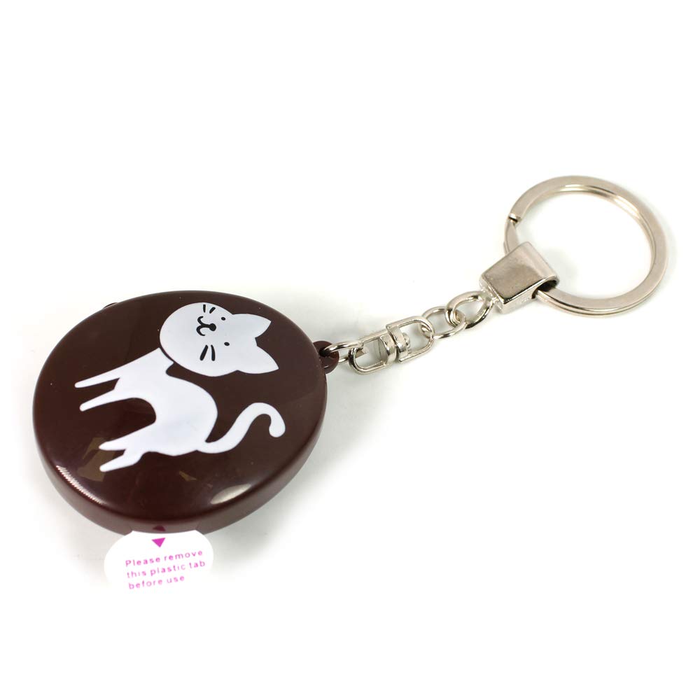 Brown Cover Funny Keychain Voice Recording Keychain,Sound Effect