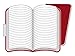 Moleskine Volant Notebook (Set of 2), Extra Small, Ruled, Red (2.5 x 4)