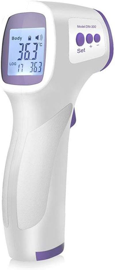 [2020 Updated] Ear Thermometer –Ear and Forehead Function with Fever Alarm and Memory Function – Ideal for Babies, Infants, Children, Adults, Indoor, and Outdoor Use