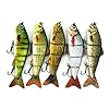 Isafish-Swimbaits-for-Bass-Crankbait-Bionic-Multi-Jointed-4-Segment-Pike-Fishing-Lures-Minnow-Hard-Bait-472-Inch-06-Ounce